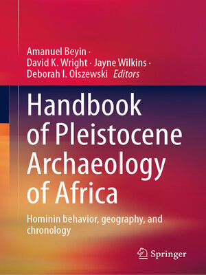 cover image of Handbook of Pleistocene Archaeology of Africa